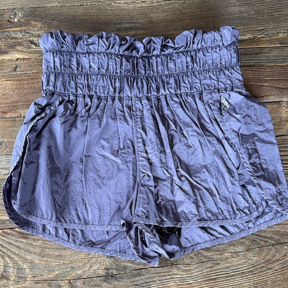 Free People Pants - Free People Movement The Way Home short in deep blue EUC size M